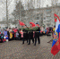 В посёлке железнодорожников прошёл праздничный митинг, посвящённый Дню Победы. Фото М. Чернушенко - Газета Вельские вести
